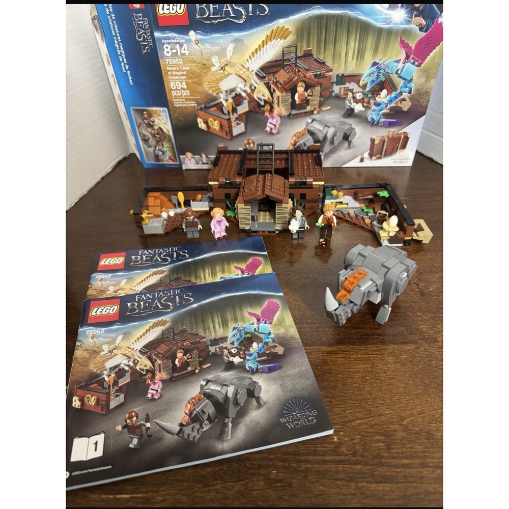 LEGO Harry Potter: Newt's Case of Magical Creatures (75952) Incomplete Set